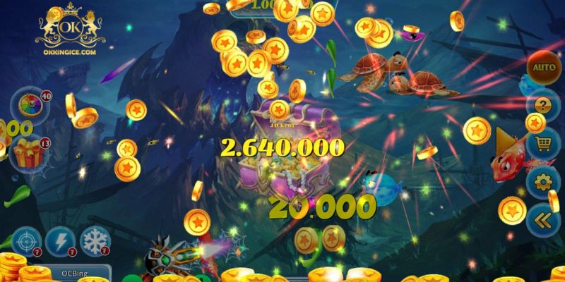 Bắn cá OKKING có nhiều phiên bản hấp dẫn